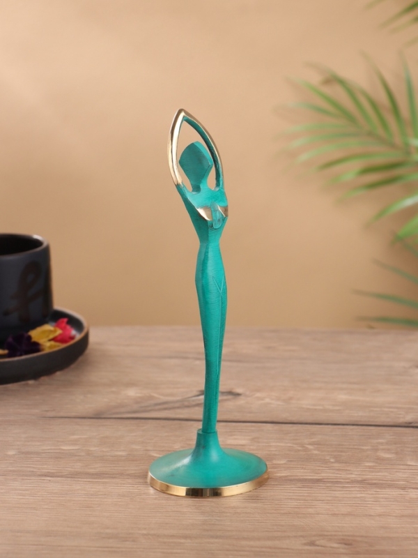 Сувенир "Грация" латунь 7х7х21 см