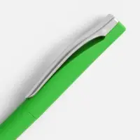 Ручка шариковая Pin Soft Touch, зеленая