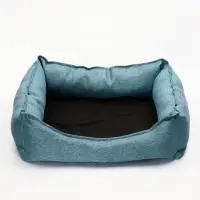 Лежанка для кошек и собак, мебельная ткань, 65 х 55 х 15 см