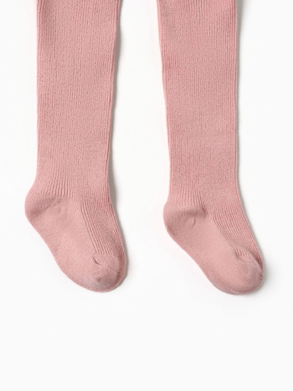 Колготки детские с лямками MINAKU, цв.розовый, рост 74-80