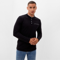 Футболка с дл. рукавом мужская MINAKU цвет черный, р-р 42 Футболка с дл. рукавом мужская MINAKU цвет черный, р-р 42