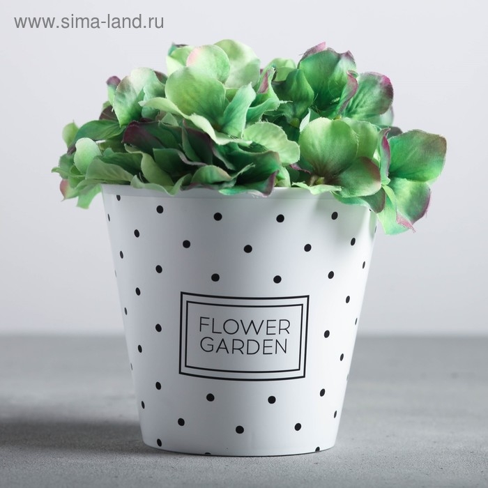 Кашпо для цветов Flower garden, 0,8 л, 11 х 12 см