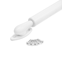 Газовый лифт ТУНДРА GG100WH, 100N, с доводчиком, цвет белый, 2 шт TMP Газовый лифт ТУНДРА GG100WH, 100N, с доводчиком, цвет белый, 2 шт TMP