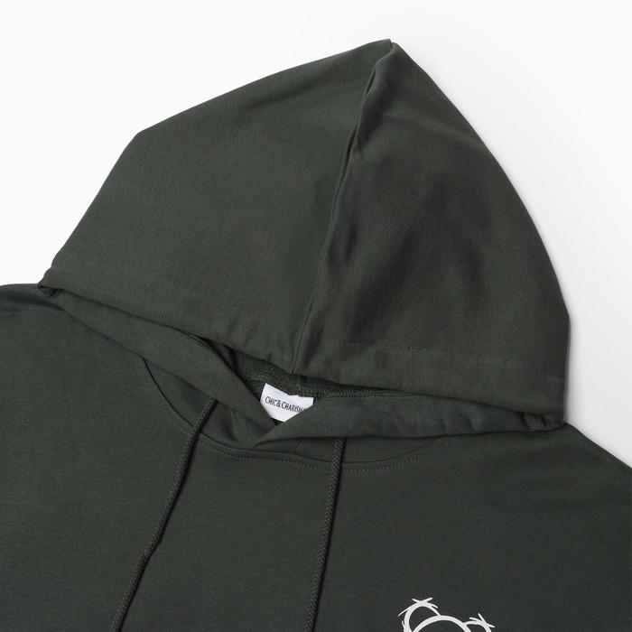 Толстовка мужская, цвет хаки, размер XXL (52) Толстовка мужская, цвет хаки, размер XXL (52)