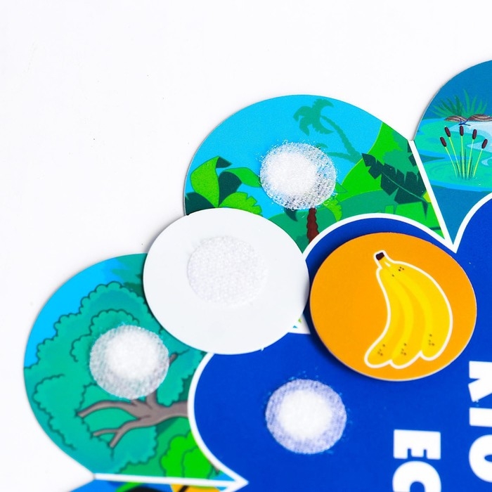 Игра на липучках «Обучающий круг» Игра на липучках «Обучающий круг»