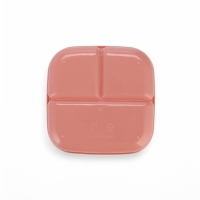 Ланч-бокс с клапаном, 3 секции, "Хомячок", 14 х 14 х 5 см