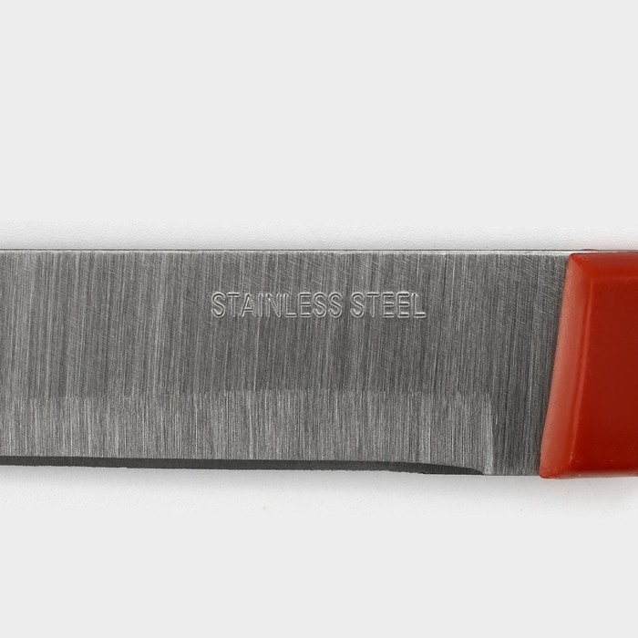 Нож кухонный Доляна &laquo;Триколор&raquo;, лезвие 12,5 см