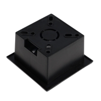 Встраиваемый светильник для лестницы, IP65, 3 Вт, 6500К, 68x68, квадрат, черный