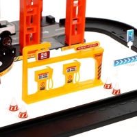 Парковка Racing, с лифтом, 4 машинки, 3 уровня Парковка Racing, с лифтом, 4 машинки, 3 уровня