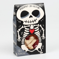 Хэллоуин Мармелад в коробке хэллоуин &laquo;Пробирает до костей&raquo;: со вкусом клубники, 50 г