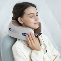 Массажная подушка Luazon LEM-06, 3.7 Вт, 2 вида массажа, ИК-подогрев, АКБ, коричневая Массажная подушка Luazon LEM-06, 3.7 Вт, 2 вида массажа, ИК-подогрев, АКБ, коричневая