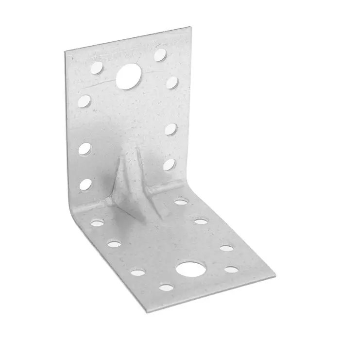 Уголок крепежный усиленный ТУНДРА krep, 65&times;65&times;50&times;2 мм, в упаковке 50 шт.