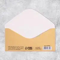 Конверт для денег &laquo;Золотой бант&raquo;,16.5 &times; 8 см