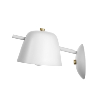 Бра "Фирс" Е27 40Вт бело-золотой 15х28х22 см Бра "Фирс" Е27 40Вт бело-золотой 15х28х22 см