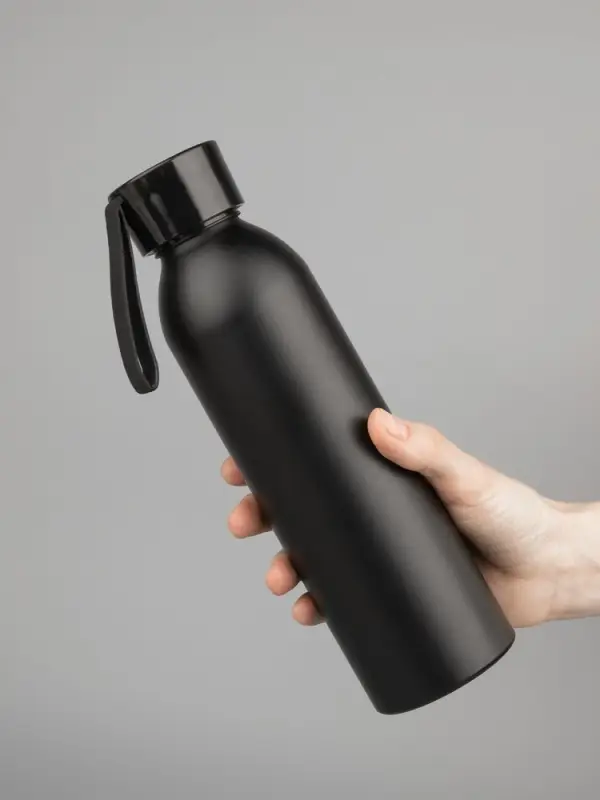Бутылка для воды Brooke, матовая черная