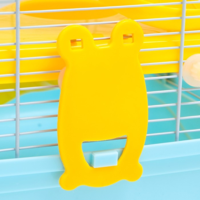 Клетка для грызунов "Пижон", 31 х 24 х 46 см, голубая