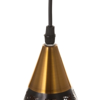 Светильник "Рэдклифф" (Градация) 1х40Вт Е27 черный 18х18х26+100см