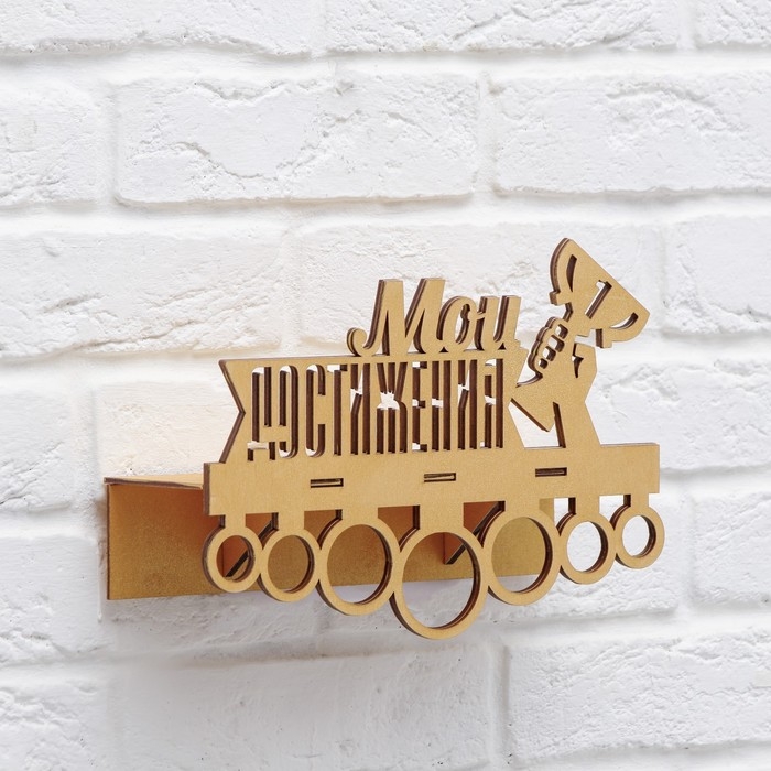 Медальница с полкой &laquo;Мои достижения&raquo;, 30 х 22 см