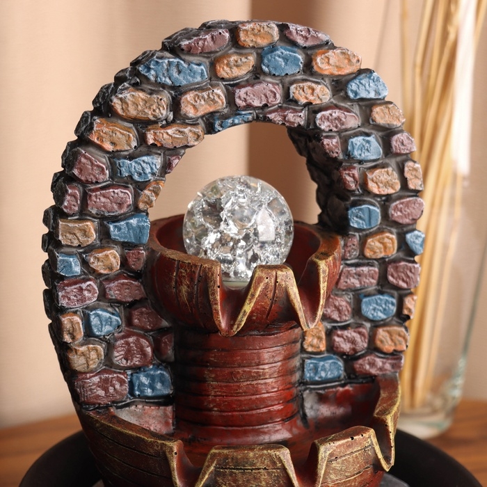 Фонтан "Барден" камни, 29х20 см (с подсветкой)