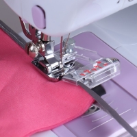 Лапка для швейных машин, для косой бейки, с линейкой, 5 мм, 4 × 4,5 см Лапка для швейных машин, для косой бейки, с линейкой, 5 мм, 4 × 4,5 см