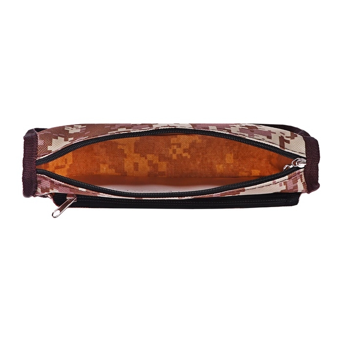 Пенал мягкий 2 отдедления, 80 х 210 х 65 мм, МИКС