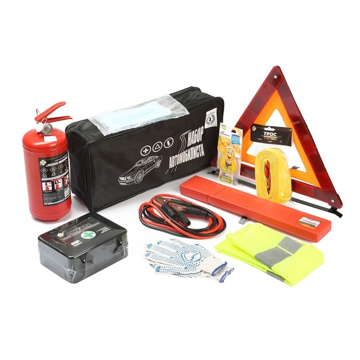 Набор автомобилиста Набор автомобилиста "ГЛАВДОР" GL-63 + провода для прикуривания