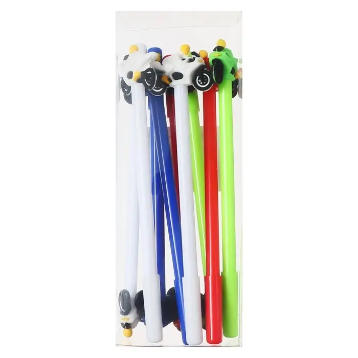 Ручка - прикол гелевая &laquo;Мотоцикл&raquo;, МИКС