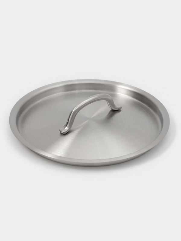 Крышка d=18, нержавеющая сталь, пароотвод, толщина 0,8 мм