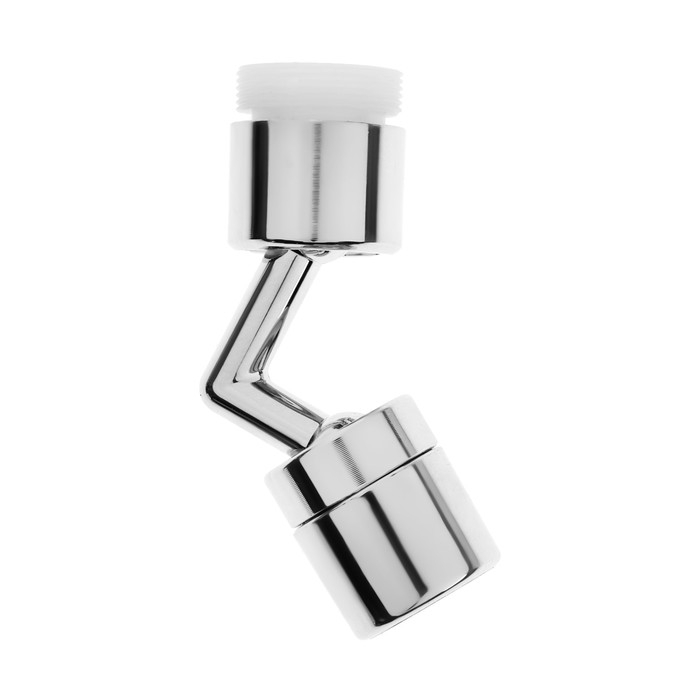 Аэратор ZEIN Z3589, поворотный, на шарнире, угловой, хром