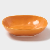 Салатник Magistro "Potter" 20см 19,9х19,5х5,3 цвет оранжевый