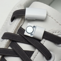 Фиксатор для шнурков, на магнитах, пара, размер 2,6 × 2 × 0,7 см, цвет белый Фиксатор для шнурков, на магнитах, пара, размер 2,6 × 2 × 0,7 см, цвет белый