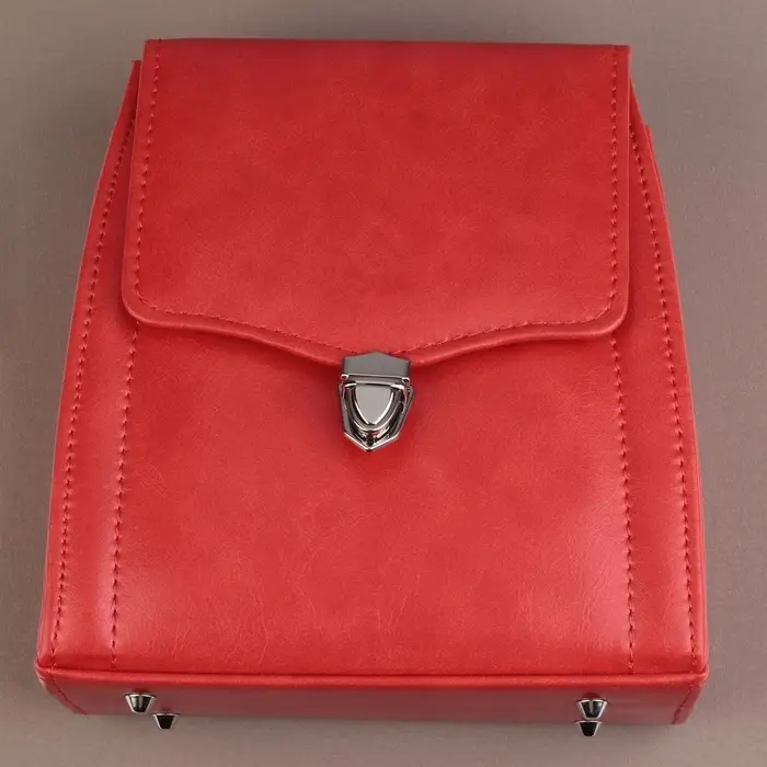 Застёжка для сумки, 3&times;2.5 см, цвет серебряный