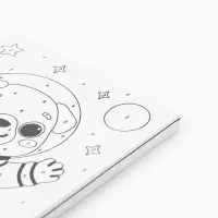 Картина по номерам &laquo;Мопс в скафандре&raquo;, 21&times;15 см