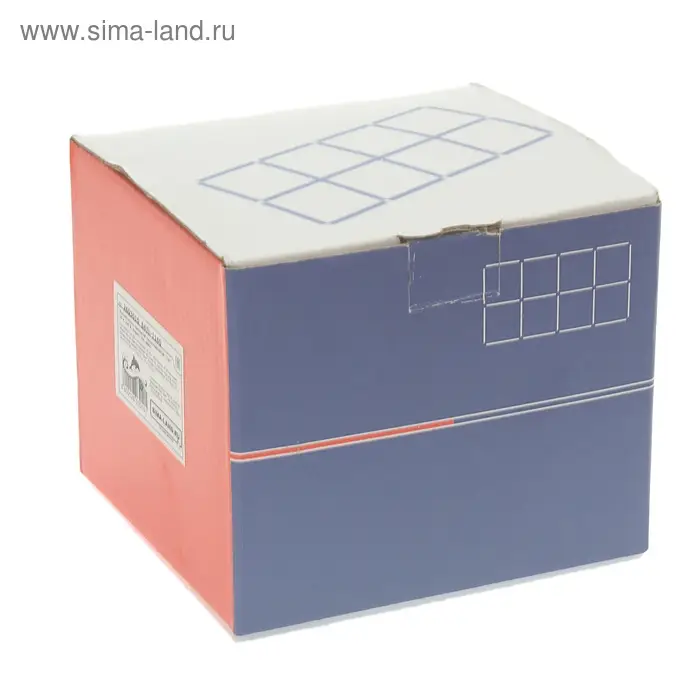 Выключатель "Топ", 10 А, 220 В, 2 клавиши, накладной, белый