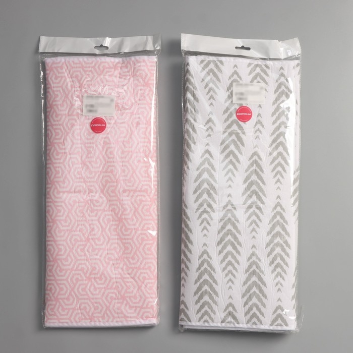 Чехол для гладильной доски Доляна&laquo;Ассорти&raquo;, 140&times;50 см, с поролоном, рисунок МИКС