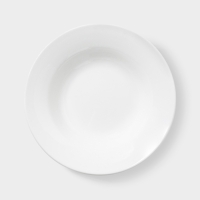 Тарелка глубокая Hanna Kn&ouml;vell, d=20.4 см, фарфор, белая