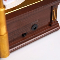 Светодиодная фигура &laquo;Рождественский граммофон&raquo; 24.5 &times; 35.5 &times; 22.5 см, полистоун, батарейки ААх3 (не в комплекте), USB, свечение мульти