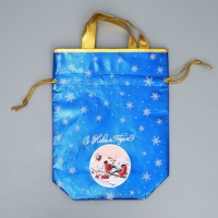 Пакет-мешок из нетканного материала &laquo;Поверь в сказку&raquo;, 25 х 32 см, Новый год