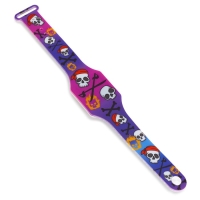 Часы наручные электронные, детские, "Черепа", ремешок l-22.5 см Часы наручные электронные, детские, "Черепа", ремешок l-22.5 см