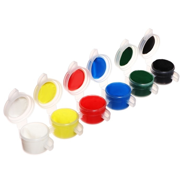 Набор для рисования, с раскраской, синий