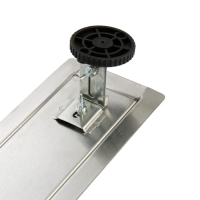 Трап ZEIN, c флaнцeм свободного вращения 360&deg;, 7х80 см, d=40/50 мм, нерж. сталь, сатин