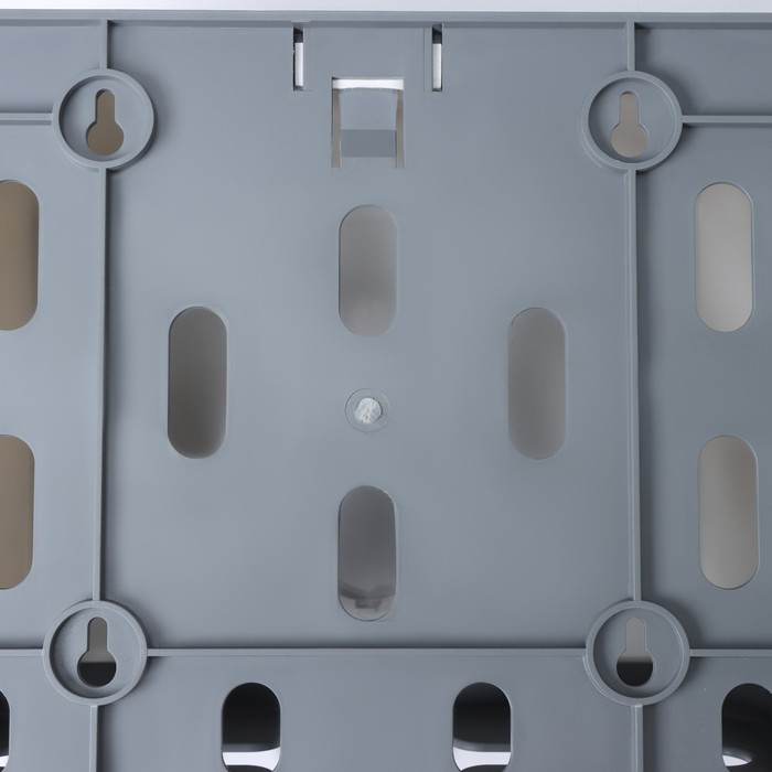 Диспенсер бумажных полотенец в листах, 26&times;12&times;22 см, цвет белый