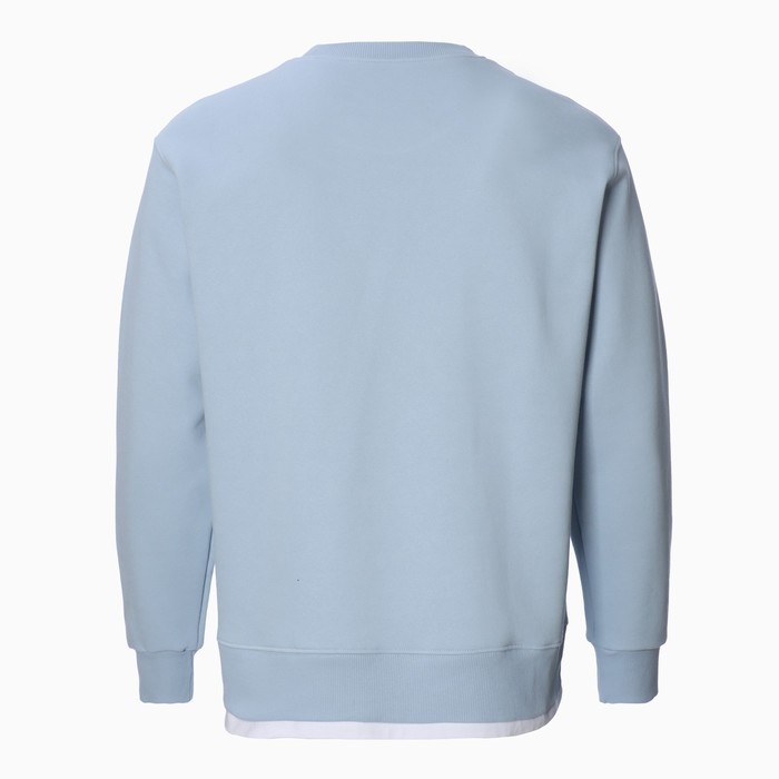 Свитшот мужской НАЧЁС, цвет стальной, размер 54 Свитшот мужской НАЧЁС, цвет стальной, размер 54