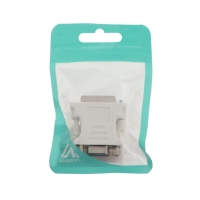 Переходник Luazon DVI (M) - VGA (F) PL-007, 24+5, белый Переходник Luazon DVI (M) - VGA (F) PL-007, 24+5, белый