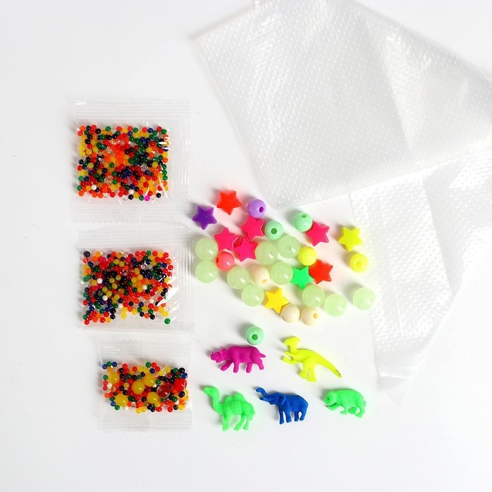 Тактильная коробочка &laquo;Приключения в зоопарке&raquo;, с растущими игрушками