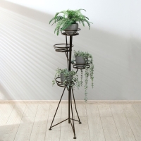 Подставка для цветов, напольная, на 4 горшка, d = 17 см, бронзовая, &laquo;Консул&raquo;