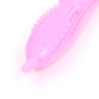 Игрушка для кошек с кошачьей мятой "Дельфин", 17 см, розовая