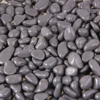 Грунт для аквариума "Галька цветная, серая" 800г фр 8-12 мм Грунт для аквариума "Галька цветная, серая" 800г фр 8-12 мм