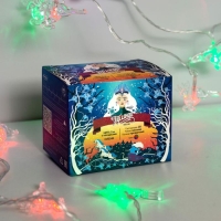 Гирлянда &laquo;Нить&raquo; 5 м с насадками &laquo;Олени&raquo;, IP20, прозрачная нить, 20 LED, свечение мульти (RG/RB), мигание, 220 В