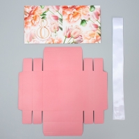 Коробка подарочная складная, упаковка, &laquo;С 8 марта&raquo;, 15 х 15 х 15 см